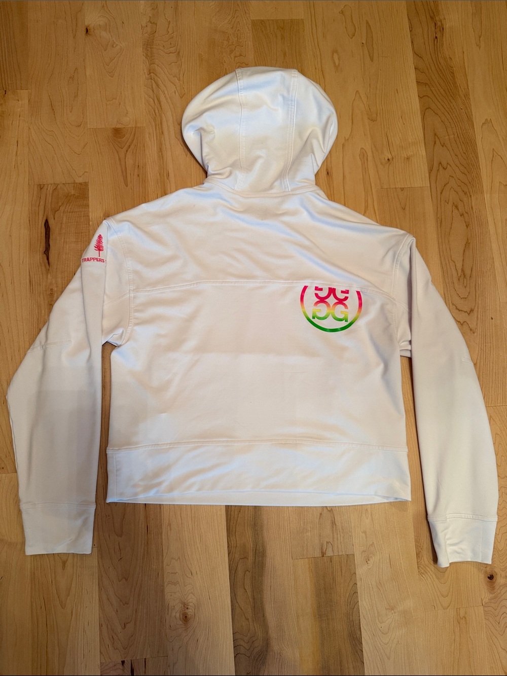 G/Fore Trappers Turn Hoodie with Neon Multicolor Logo